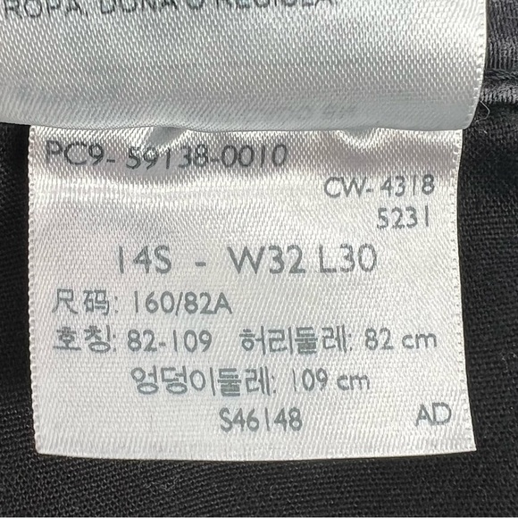 Signature By Levi Strauss Black Low Rise Denim Jeggings Size 14 Short Women’s - Picture 4 of 6